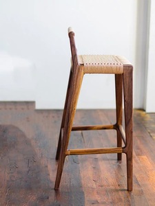 JP Tabouret haut nordique en bois massif de style moderne sans accoudoirs <span class=keywords><strong>Chaise</strong></span> de bar <span class=keywords><strong>Chaise</strong></span> de <span class=keywords><strong>café</strong></span> - Product Image 6