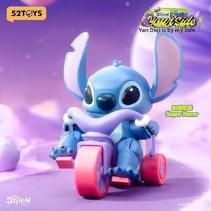 52 juguetes oficial hecho a mano PVC figura de acción de cuerda Stitch by My Side Blind Box Frozen coleccionable 1/12 escala Dropshipping - Product Image 3