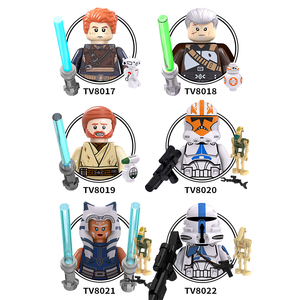 TV8001-TV8080 Anime Wars Minifiguras Personajes Juguetes Rompecabezas Ensamblaje Bloques de Construcción Educativos para Niños - Product Image 2