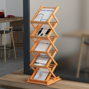 Giá hiển thị Tạp Chí với thiết kế gấp phù hợp với giấy A3 & A4-size, không cần cài đặt. Cài đặt Chiều cao có thể điều chỉnh - Product Image 5