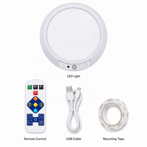 Modern Remote <strong>Motion</strong> 3CCT White ABS LED Sensor Light Dimmable Magnetic Wireless USB Ceiling Lamp Wall Mount 8000mAh Home Use - Product Image 2