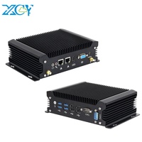 Placa Base Industrial Sin Ventilador XCY con Núcleo Integrado I3 I5 I7 7020U, DB9 RS232, Ranura SIM, Mini PC con LPT