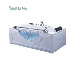 Produk Baru Di Cina Bak Mandi Mandi Akrilik Berdiri Bebas Jet Whirlpool Pijat Rendam Bak Mandi - Product Image 1