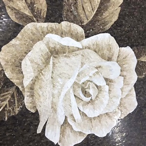 Hiện Đại Nội Thất Ngôi Nhà Bằng Đá Cẩm Thạch Phòng Giặt Sàn Phòng Tắm Nhà Bếp Đá Nghệ Thuật <span class=keywords><strong>Mosaic</strong></span> Bức Tranh Tường Gạch Huy Chương Hoa Hoa Thiết Kế Mô Hình - Product Image 3