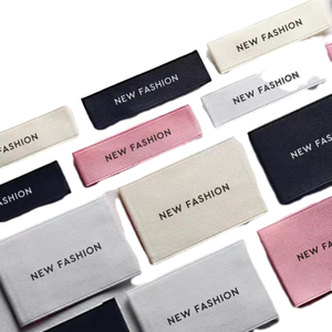 Factory Price Custom Printed Own Logo Brand <b>Name</b> Types of Woven <b>Labels</b> Clothing <b>Label</b> - Product Image 5