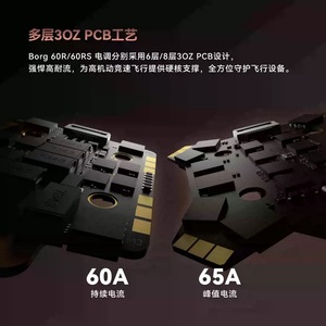 <span class=keywords><strong>Iflight</strong></span> Borg H7มินิสแต็ค4-8วินาทีเครื่องควบคุมการบิน60A ไร้แปรงถ่าน ESC ในตัว500mW elrs 20x20 ffly Tower สำหรับ RC PV Drone - Product Image 4