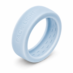 Coque de protection en silicone personnalisée avec logo OEM pour Oura Ring 5/4, Galaxy Ring, RingConn, Ultrahuman, bleu glace, nom de marque gravé en creux, personnalisable - Product Image 1