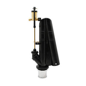 Sifón de Drenaje para Inodoro, 8 cm de Ancho, 15 cm de Largo, 33 cm de Alto, para Válvulas de Descarga, Montaje en Pared, ABS, Uso en Baños - Product Image 1