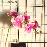 MW18905 Tiges d'orchidées Fleurs artificielles Real Touch Latex Faux Phalaenopsis Branches
