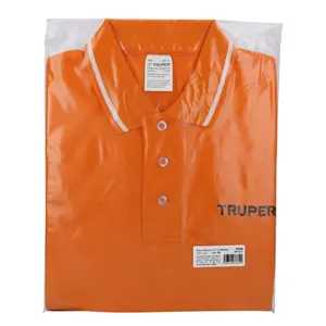 Camiseta Polo de Alto Rendimiento para Hombre BOX 1, Naranja, Talla Pequeña, TRUPER - Product Image 4
