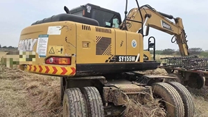Sany sy155w dh150w dh140w d130w 13t 14t 15t <b>wheel</b> excavator used sy305h sy365h sy235 sy245 used excavator - Product Image 1