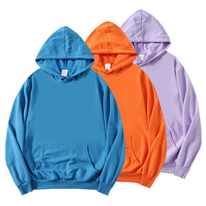 Sudadera con capucha delgada personalizada con forro de rizo para actividades grupales, chaqueta de trabajo con logo impreso - Product Image 3