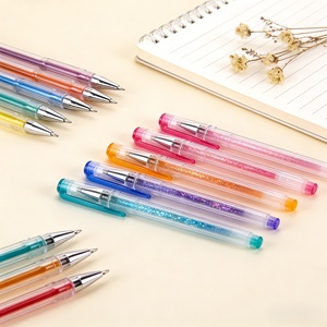 Stylos gel à paillettes |   Pointe de stylo de 1,0 mm, 4/6/<span class=keywords><strong>8</strong></span>/10/12 couleurs vibrantes, encre chatoyante pour les livres de coloriage et les projets artistiques - Product Image 2