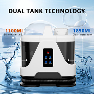651B Fabric Cleaner Steam Vacuum 1-2L Tank 16KPA Suction Carpet Sofa Curtain Cleaning Machine - Product Image 3