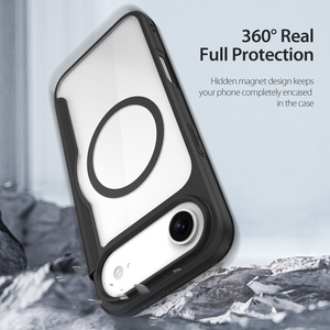 All inclusive phone case suitable for iPhone 17air phone case magnetic flip cover card bag transparent phone case - Product Image 5