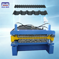 Machine de formage à froid hydraulique à double couche en acier avec certification CE, ligne de production pour projets de construction, tailles personnalisées