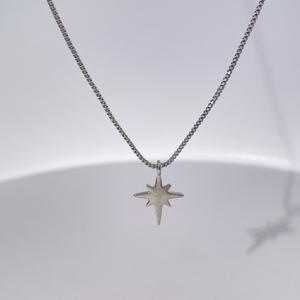 Collar con Colgante de Estrella del Norte de Plata de Ley 925 de Tianyu Gems, Elegante Colgante en Forma de Estrella, Joyería para Mujer - Product Image 2