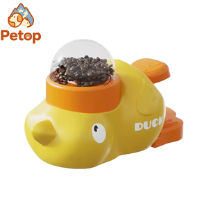 Petop Dropshipping Dispensador de Golosinas para Mascotas, Dispensador de Premios con Sistema de Empuje, Juguetes Interactivos para Mascotas - Product Image 1