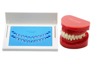 Shinye Protect Supports auto-ligaturants en céramique transparente Supports auto-ligaturants ortho dentaires en céramique - Product Image 4