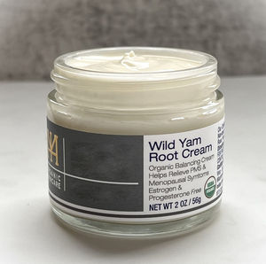 Crema de ñame salvaje de equilibrio orgánico certificada por USDA, alivio de la menopausia PMS, Etiqueta Privada, cuidado de la piel con ingrediente principal de Camelia - Product Image 2