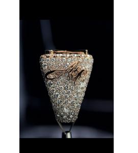 Bague élégante en moissanite pour homme avec une finition moderne et élégante et une brillance accrocheuse, parfaite pour les occasions spéciales, en provenance d'Inde - Product Image 5