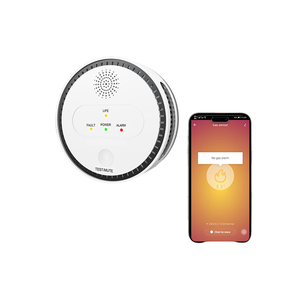 <b>Tuya</b> <b>Smart</b> Wifi Gas Sensor Home Security Alarms Natural Gas Sensor Combustible Gas Leak Detector With Lcd Display - Product Image 3