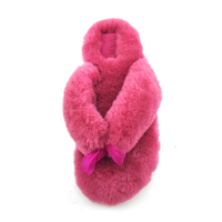 Jolies pantoufles d'hiver à semelle souple, chaussures décontractées pour femme, pantoufles en fourrure pour la maison, pantoufles d'intérieur