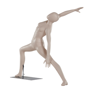 Mannequins de yoga féminins de corps entier, de conception nouvelle, athlétiques, couleur chair - Product Image 4