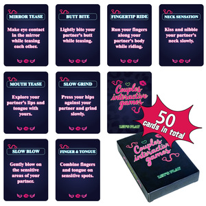 Juego de Cartas para Parejas, 50 Cartas, para Fiestas de Amigas, Diversión Interactiva - Product Image 4