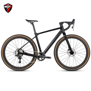 Bicicleta de <span class=keywords><strong>Gravel</strong></span> 700c <span class=keywords><strong>GRAVEL</strong></span>-X de 11 Velocidades Todoterreno de Fibra de <span class=keywords><strong>Carbono</strong></span> para Carreras y Ciudad con Manillar y Sistema de Cableado Interno - Product Image 2