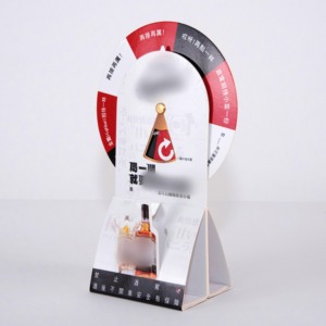 Rotating 3D <b>Table</b> <b>Card</b> Self Erecting Boxes with Multi-Layer Design and Disc for Beverage Fun Games Interactive Event Promotions - Product Image 5