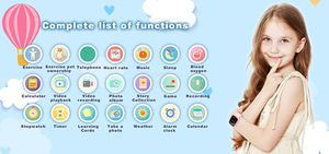 Reloj Inteligente <span class=keywords><strong>G71</strong></span> para Niños, Más de 100 Modos Deportivos, Pantalla Táctil de 1.52 Pulgadas, Batería de 430 mAh, 1 GB de Memoria, Reloj Inteligente Infantil con Dos Correas - Product Image 6