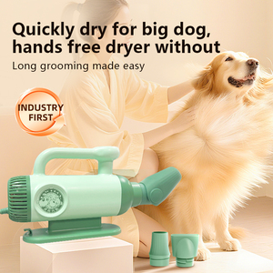 Secador de Mascotas de 2200w para Salón de Belleza, Potente Secador de Pelo para Perros con 4 Motores Sin Escobillas, Secador de Perros de Manos Libres Sin Manguera de Aire - Product Image 2