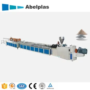 against UV WPC flowerbox extruser machinary, plastic and wood composite profile making line, flower box extrusion line