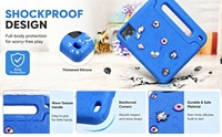 Tablette pour enfants 10 pouces WiFi Qualcomm 615 Octa Core, tablette éducative intelligente résistante aux chutes, 512 Go, Android 14, carte SIM, jeux pour enfants