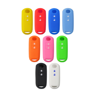 Mềm Silicone Cao Su Chìa Khóa Xe Bìa Trường Hợp Phù Hợp Cho <span class=keywords><strong>Mazda</strong></span> 2 <span class=keywords><strong>3</strong></span> 5 6 8 Atenza Cx5 CX-7 CX-9 MX-5 Rx Thông Minh 2 Nút <span class=keywords><strong>Key</strong></span> Trường Hợp Vỏ - Product Image 6