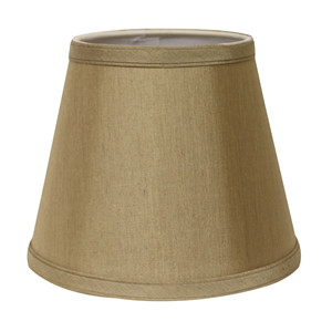 HMS 19 \ "impero marrone chiaro inclinato senza paralume in tessuto interno stile asiatico-coasta minimalista rustico giapponese vittoriano - Product Image 4