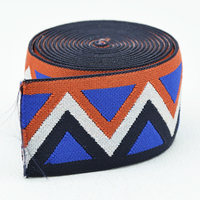 Bande élastique en nylon jacquard de haute qualité de 40 mm pour accessoires vestimentaires, pantalons, sous-vêtements, textiles de maison.