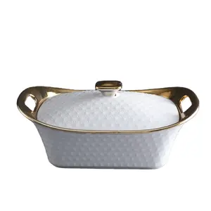 Venta al por mayor <span class=keywords><strong>de</strong></span> cocina, olla <span class=keywords><strong>de</strong></span> cocina <span class=keywords><strong>de</strong></span> cerámica blanca lisa, olla <span class=keywords><strong>de</strong></span> sopa <span class=keywords><strong>de</strong></span> <span class=keywords><strong>porcelana</strong></span> <span class=keywords><strong>de</strong></span> lujo con tapa - Product Image 1