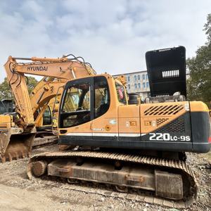 Excavadora Hyundai 220 usada de 20 toneladas en buenas condiciones Hyundai 220LC-9S Excavadora de orugas Hyundai usada a la venta - Product Image 1