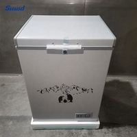 Congélateur coffre compact 70L OEM à ouverture par le haut, mini-congélateur profond à porte unique pour DSC-70C