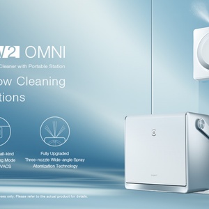 Robot Aspirador Ecovacs Winbot W2 Omni con Motor Eléctrico sin Escobillas, 7500Pa de Alta Succión, 3 Modos, Pulverización Fina, Limpieza sin Rayones - Product Image 5