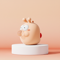 Jouets anti-stress en gros : Animaux mignons de dessin animé qui crachent des bulles, jouets créatifs à rebond lent en forme de petits animaux pour soulager le stress