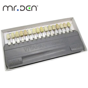 دليل ألوان الأسنان من السيد دين، 16 لونًا، نموذج أسنان، دليل درجات لون الأسنان، نموذج أسنان ملون لتبييض الأسنان - Product Image 4