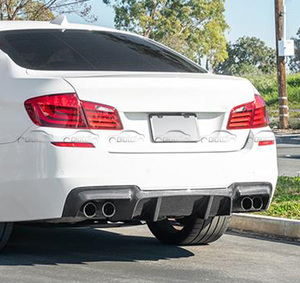 DTM estilo fibra de carbono tope posterior labio Fin Spoiler Winglet del divisor del difusor para <span class=keywords><strong>BMW</strong></span> F10 M5 <span class=keywords><strong>2012</strong></span>-2017 - Product Image 4