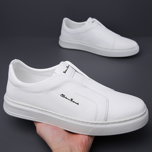 Mocassins en toile unisexes minimalistes, ergonomiques, rembourrés, flexibles, à enfiler, <span class=keywords><strong>baskets</strong></span> plates à tige basse unies - Product Image 3
