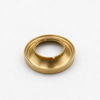 OEM Custom Precision CNC Turned Brass Slit Ring Split Retaining Ring Torus Seal Spacer Industrial Equipment Parts