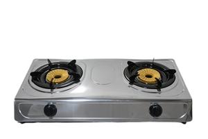 Fornello a <span class=keywords><strong>Gas</strong></span> Doppio ZHANBANG di Alta Qualità a Basso Prezzo, 2 Bruciatori in Acciaio Inox, Classe A per Risparmio Energetico, GPL, per Camper e Hotel - Product Image 5