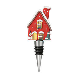 Tapón de Botella de Vino Sellado con Diseño Navideño de Fútbol, Decoración Creativa para Fiestas, Regalo Personalizado - Product Image 6