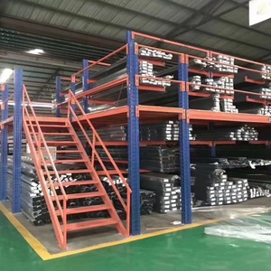 Scaffalatura per Soppalco in Acciaio Personalizzabile - Scaffale da Magazzino Salvaspazio Durevole Facile da Montare per Uso in Fabbrica e Magazzino Vendita all'Ingrosso - Product Image 6